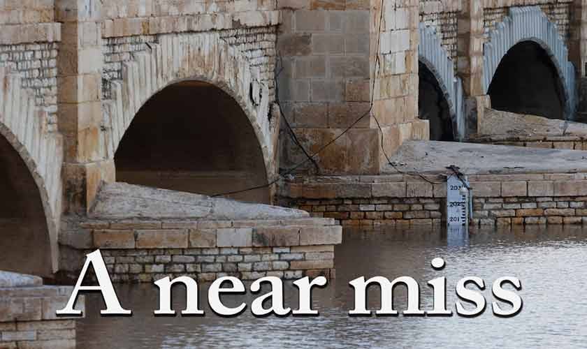 A near miss