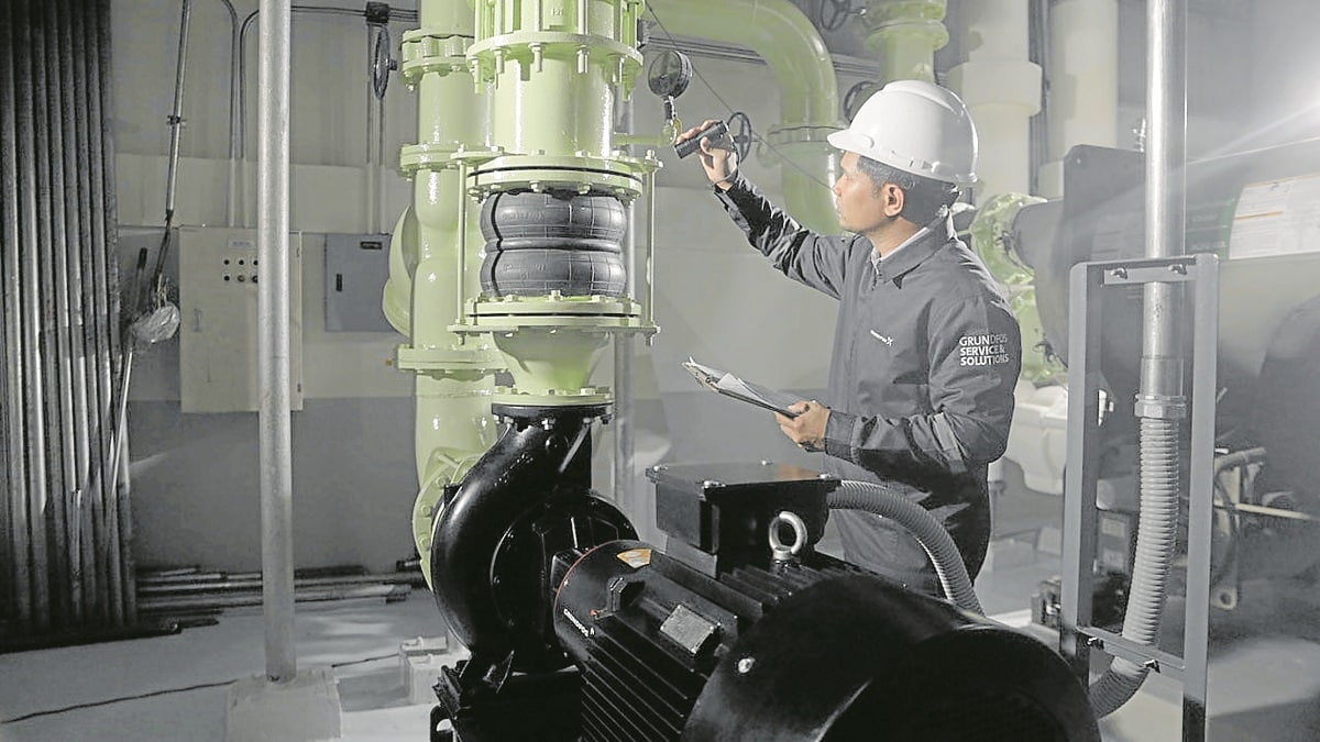 grundfos pumps at dp 2