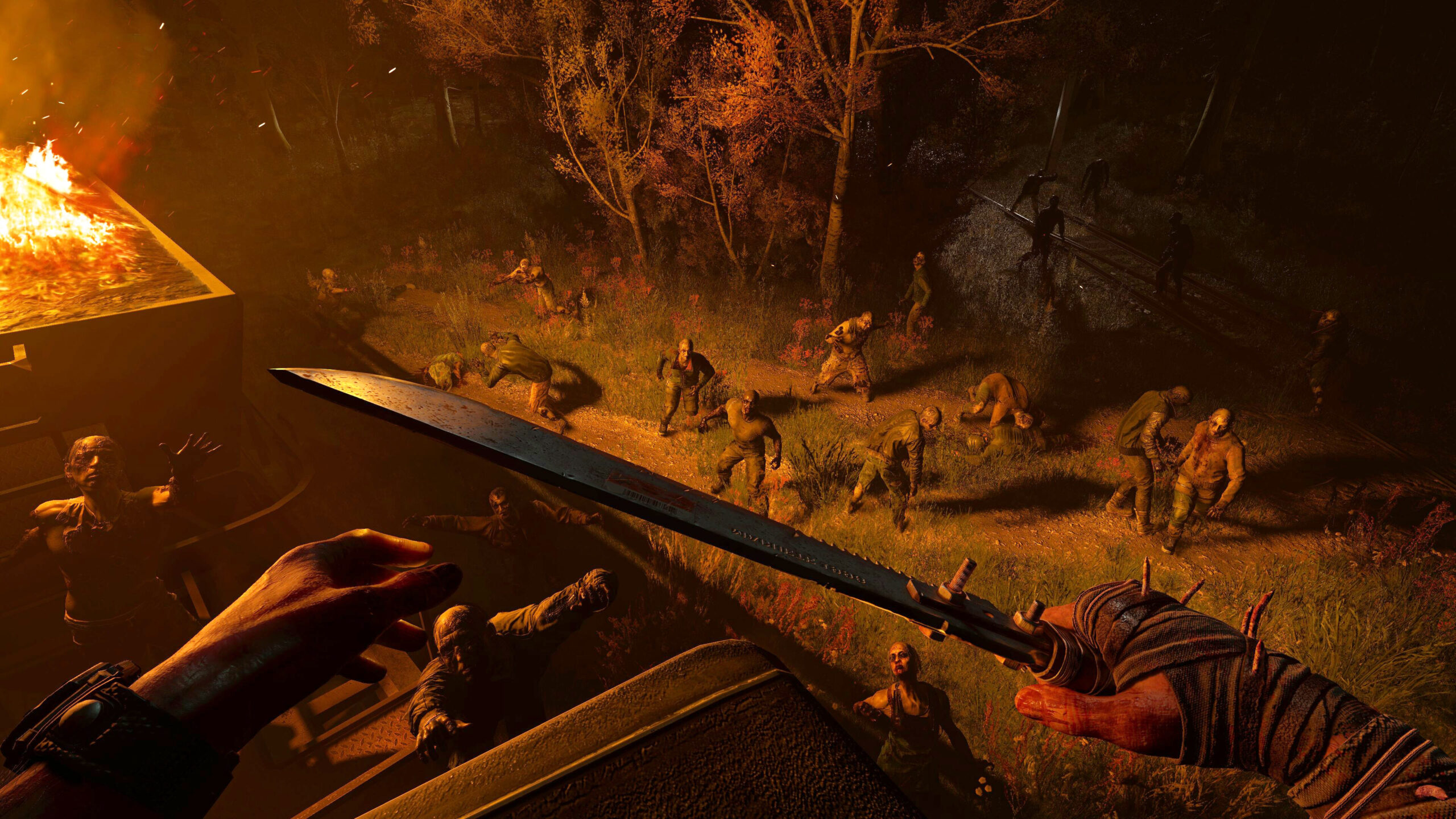 dying light the beast nighttime zombies feature