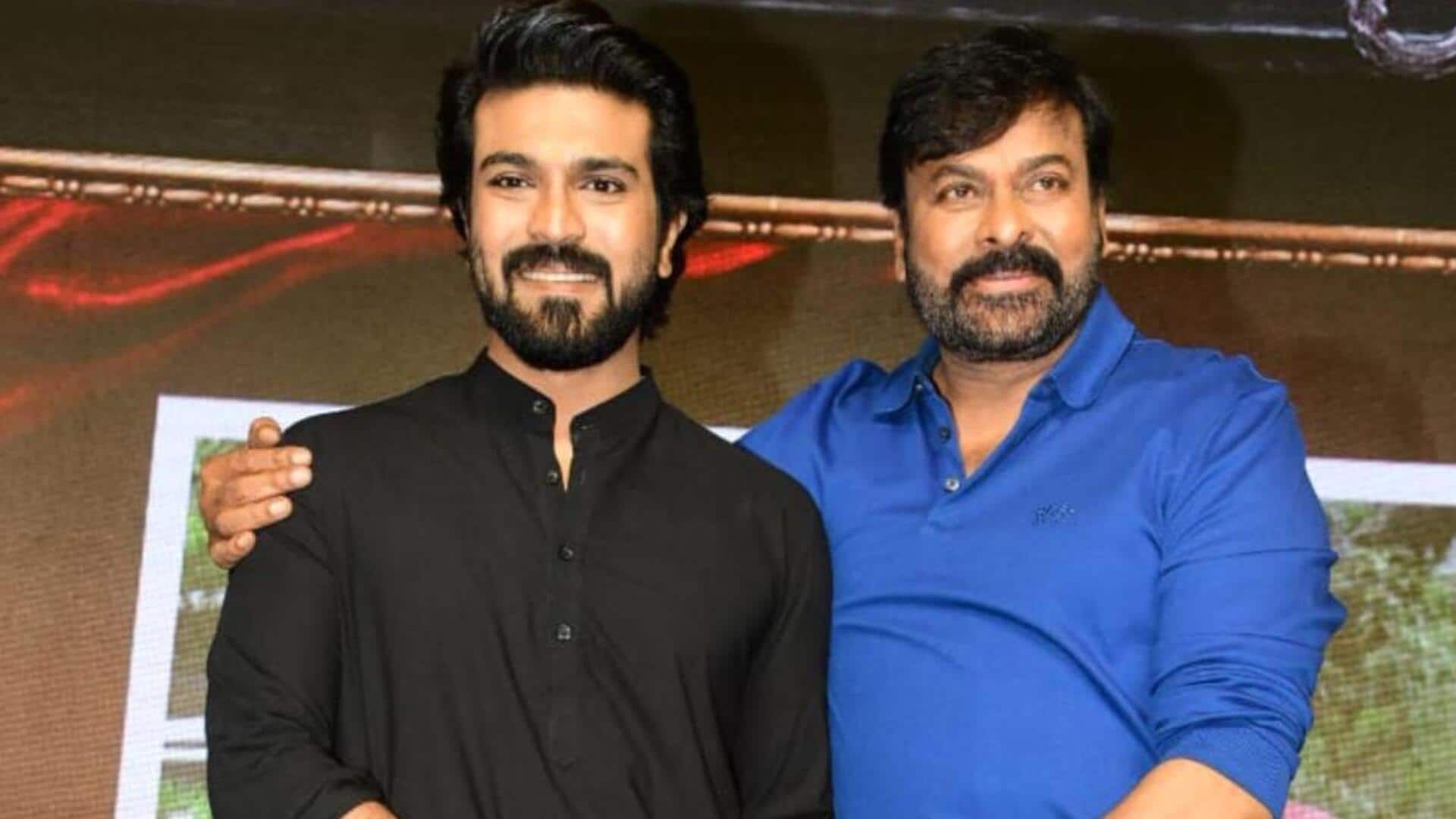 Chiranjeevi celebrates Ram Charan’s 18 years in industry, pens note