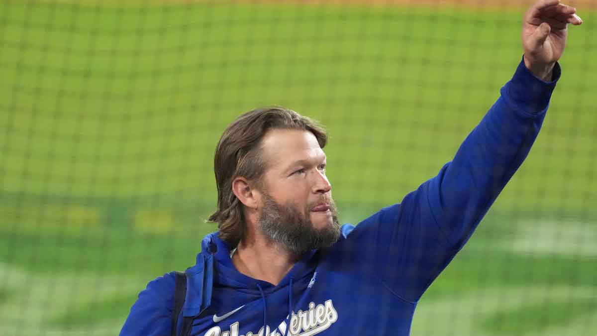 dodgers pitcher clayton kershaw 22 reacts after game 5