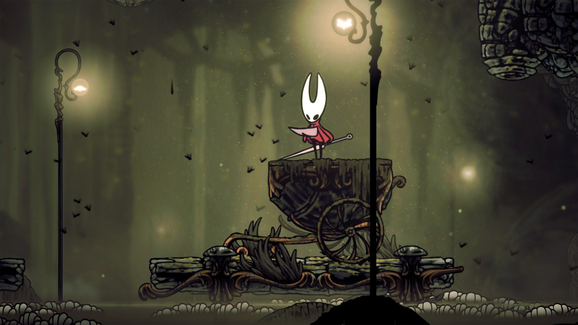 hollow knight silksong hornet reading map bilewater feature