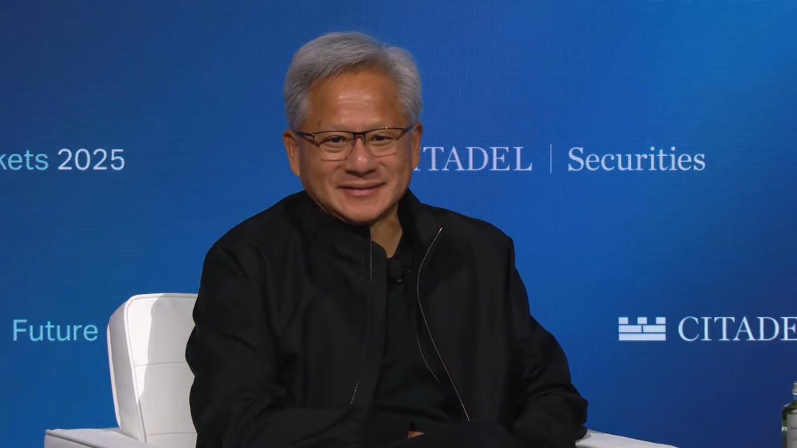 jensen huang throws shade at policy makers over nvidia nvda exit from china feature