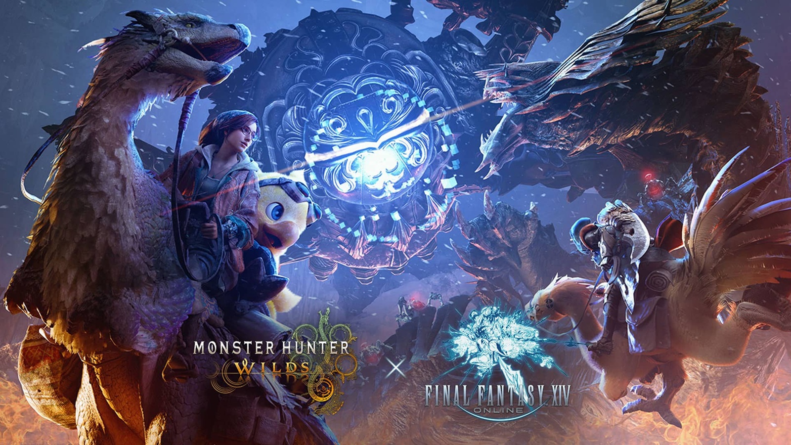 plans for monster hunter wilds x final fantasy 14 collab started at gamescom 2024 feature