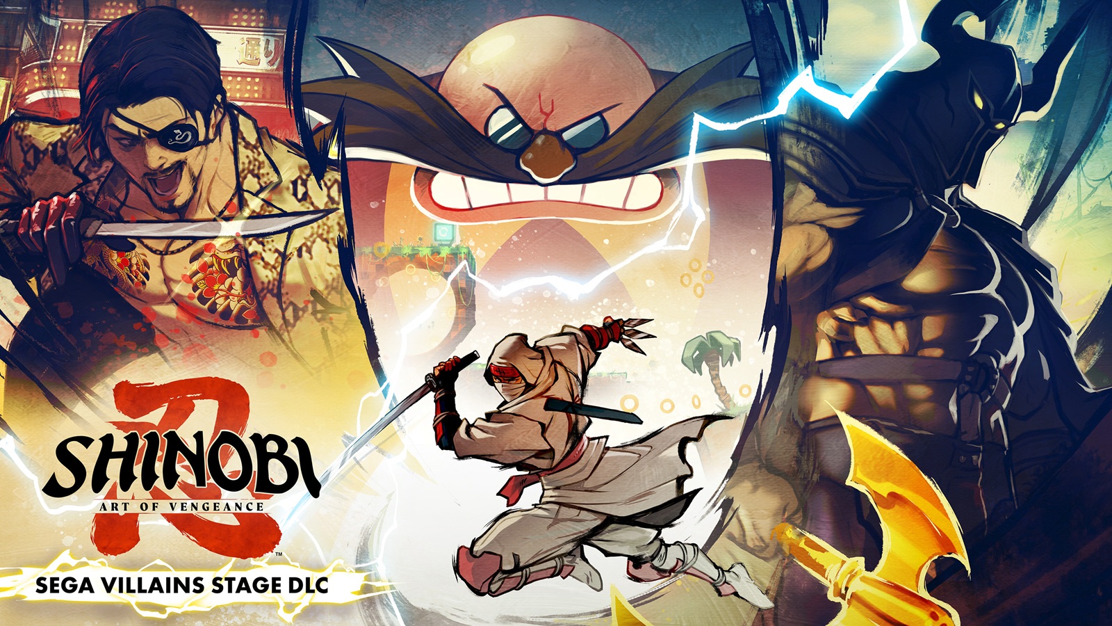 Shinobi: Art of Vengeance gets Goro Majima to round out its Sega Villains Stage DLC