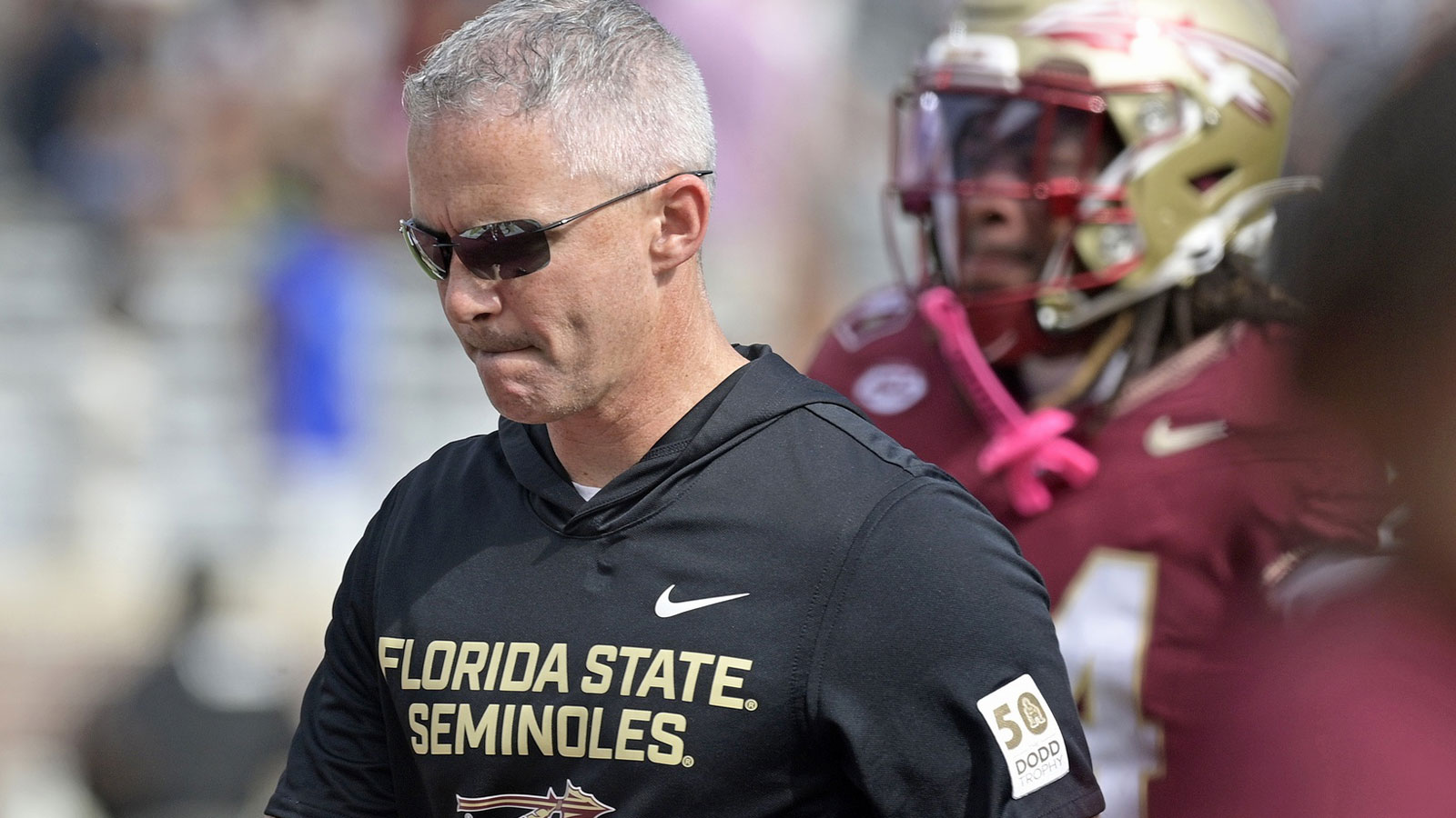 demands for mike norvells job grow after brutal florida state loss to clemson
