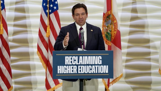 florida gov. ron desantis announcing views on h 1b visas. october 29 2025 post on x