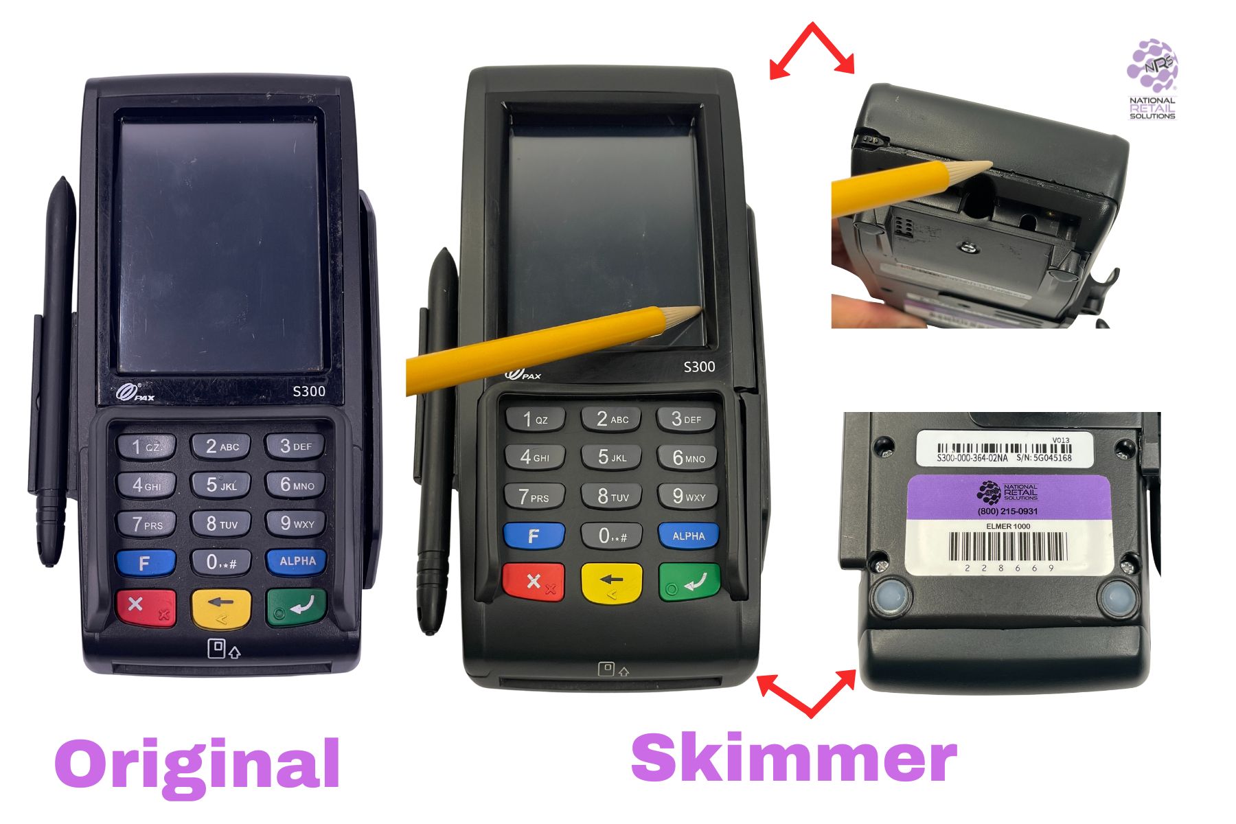 original pax and skimming device 3