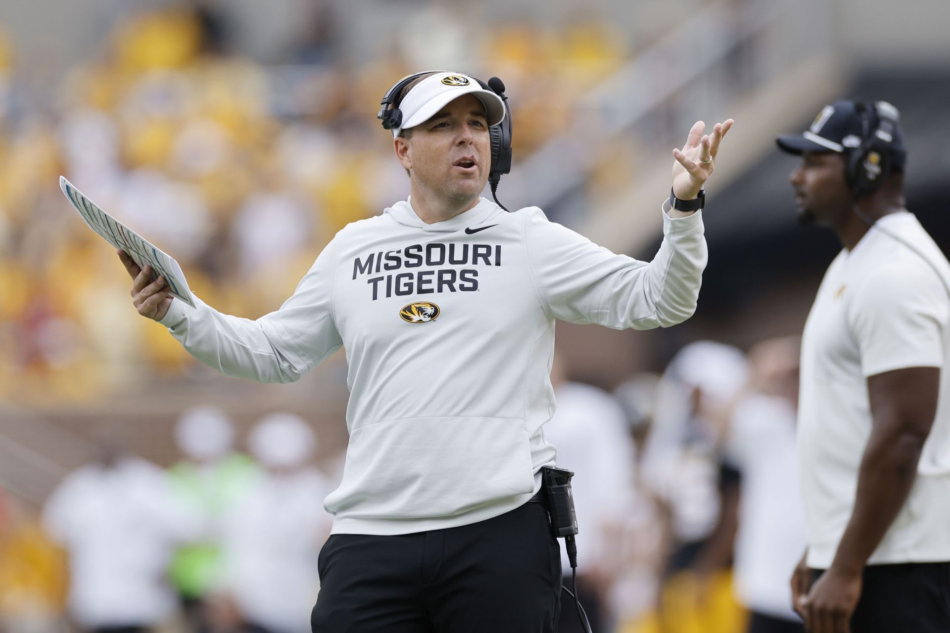 “Florida is the job for you,” “Need a 24 team playoff”: Fans react to Missouri HC Eli Drinkwitz slamming “playoffs or bust” mentality