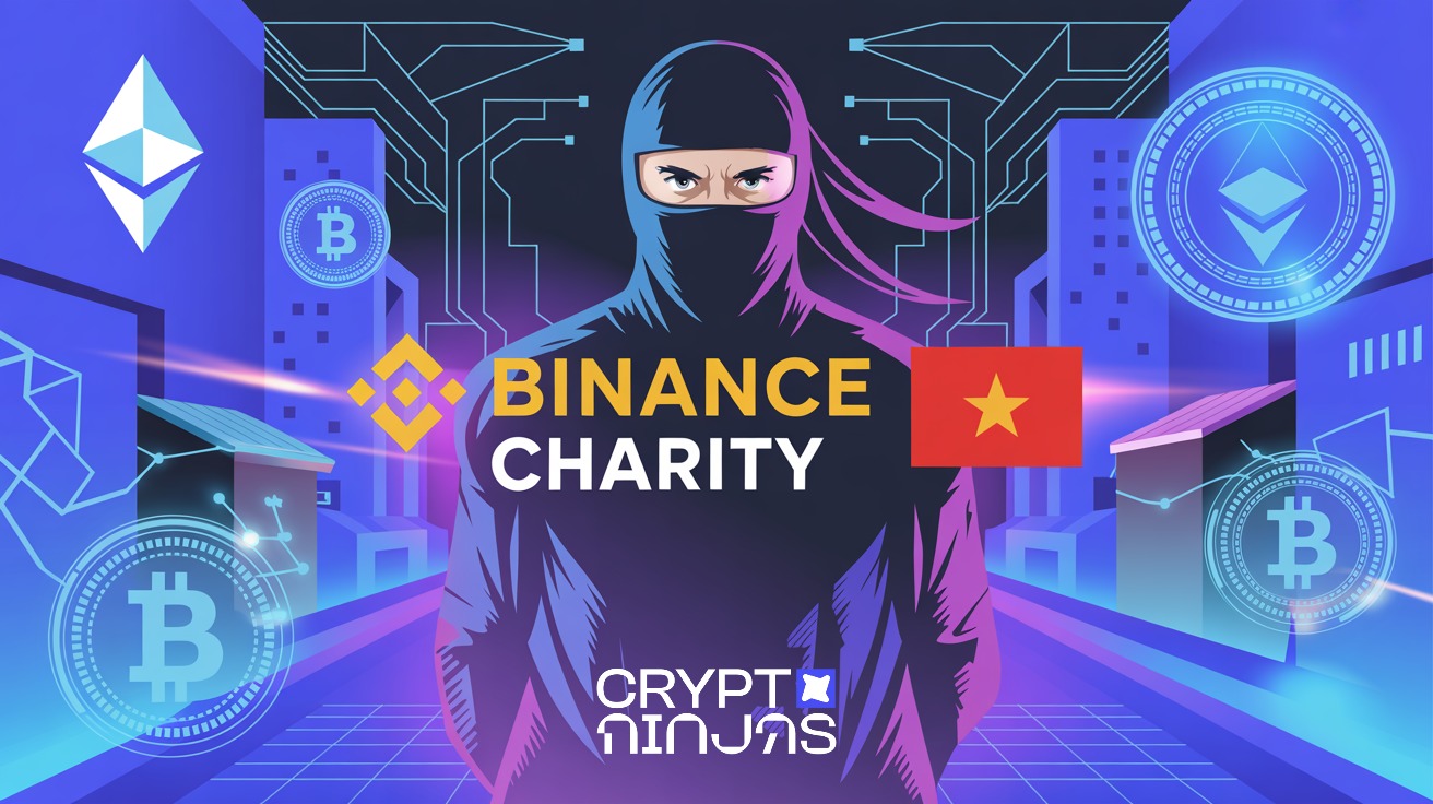 binance charity supports vietnam