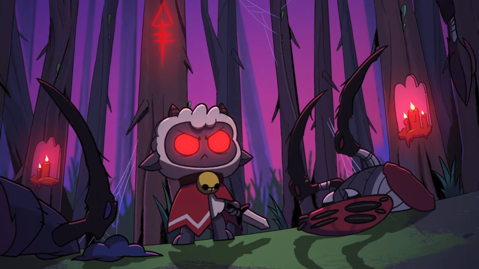 Cult of the Lamb is coming to Apple Arcade in December