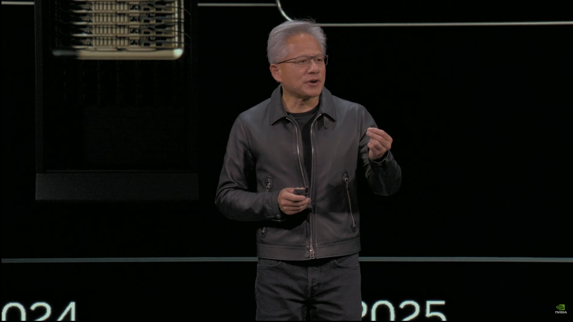 nvidia ceo jensen huang we are manufacturing in america again gtc keynote october 2025 feature