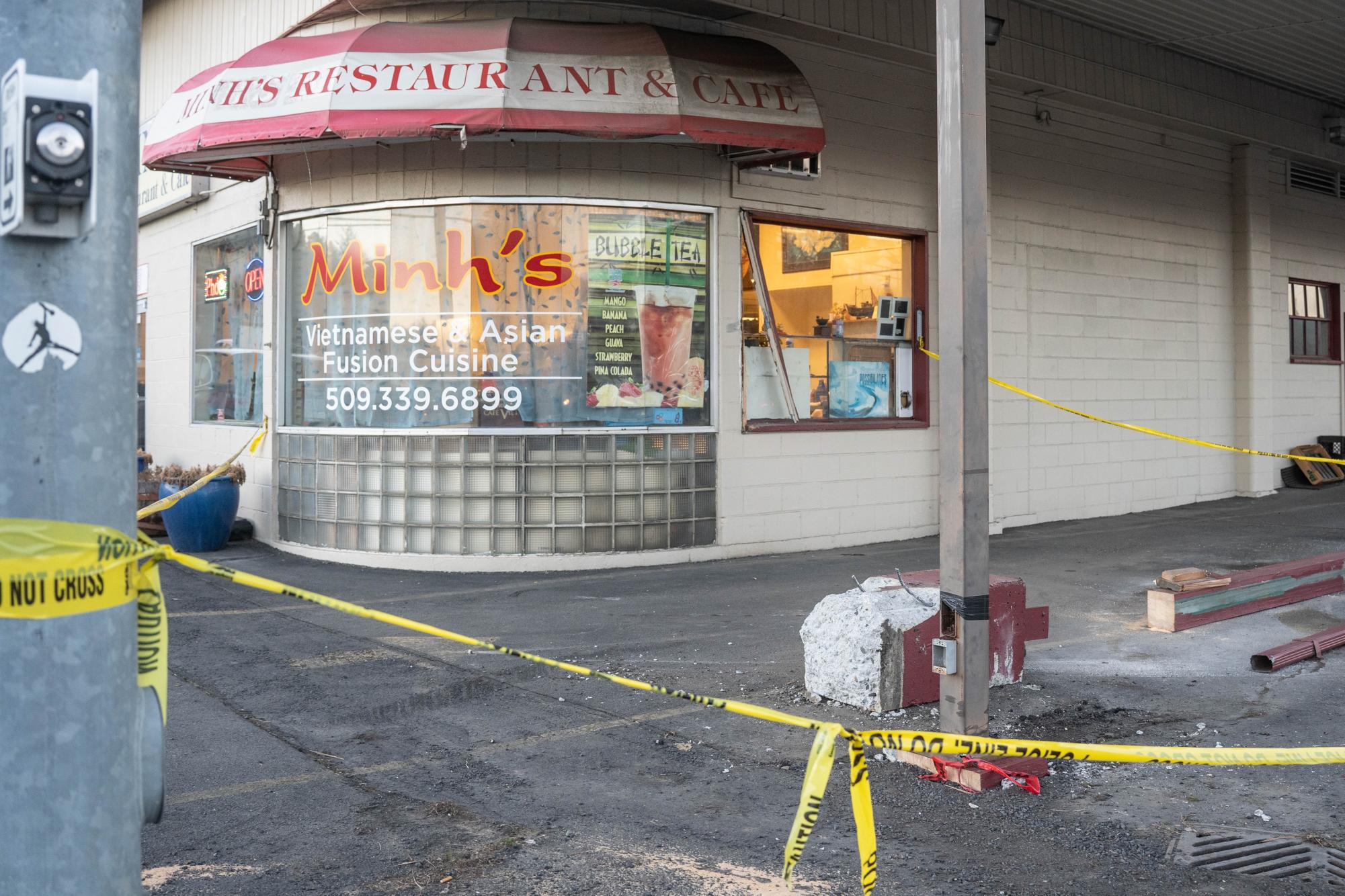 Minh’s employee recalls rollover crash into restaurant