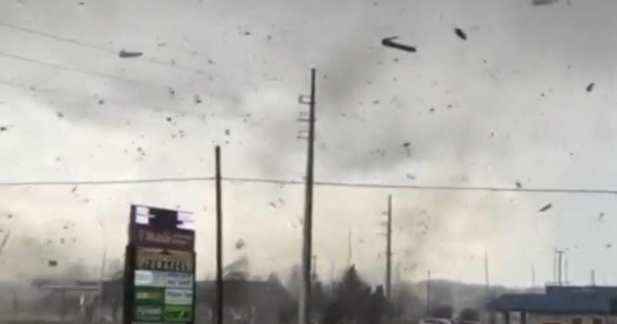 cbsn fusion tornado leaves path of destruction in michigan town thumbnail
